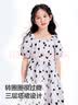 巴拉巴拉童装女童裙子儿童连衣裙夏装大童甜美泡泡袖A字塔裙印花时尚衣服 实拍图