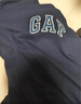 GAP男女装春季款纯棉字母logo短袖T恤常规上衣美版570044 海军蓝 2XL 美码 3XL亚洲码185/124A 实拍图