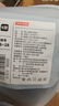 京东京造【纯棉100%】6双男式中筒袜10A抗菌休闲商务透气袜子男 黑灰 实拍图