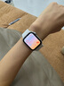 Apple/苹果 Watch SE 智能手表GPS+蜂窝款40毫米星光色铝金属表壳星光色运动型表带S/M MXHR3CH/B 实拍图
