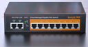 keepLINKKP-9000-308GTP 云网管8口百兆POE+2千兆级联+1千兆SFP交换机AI智能监控摄像头分离器交换器120W 实拍图