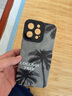 米狮苹果15手机壳绒布毛皮潮牌创意椰子树iphone15promax保护套14pro镜头全包超薄防摔 [椰树TREE] iPhone 15 Pro Max 实拍图