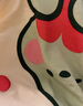 猫人（MiiOW）【防螨抗菌纯棉】女士睡裙睡衣女撞色恐龙印花家居服绿色2XL 实拍图