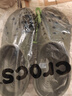 卡骆驰crocs洞洞鞋贝雅男鞋女鞋轻便耐磨一脚蹬拖鞋休闲鞋|10126 卵石色-2V3 37 /38(230mm) 实拍图