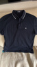 Navigare意大利小帆船男士POLO衫夏季凉感短袖体恤衫抗菌休闲翻领T恤男 暗夜黑 3XL 实拍图