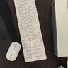 联想无线键盘鼠标套装轻音按键键鼠轻薄便商务办公携巧克力平键帽台式笔记本电脑通用USB接口 白色键鼠套装【高性价比+轻音按键】 实拍图