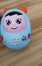 泰利奇婴儿0一1岁2小月龄宝宝8早教音乐玩具6个月3幼儿抬头练习哄娃神器 充电版)不倒翁早教机/蓝 (85个内 实拍图