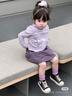 蕉下儿童防晒服外套披风男女童凉感透气防晒AL41324紫萄梦境120 实拍图