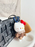 伊美娃娃HelloKitty公仔书包挂件玩偶背包挂饰钥匙扣毛绒小挂件女生日礼物 实拍图