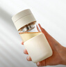 FGA富光玻璃杯女胶囊泡茶杯便携高颜值办公室学生茶水分离杯子360ML 实拍图