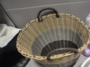 京惠思创脏衣篮浴室神器收纳篮收纳筐玩具收纳桶脏衣篓折叠洗衣篮棕色大号 实拍图