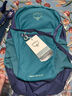 OSPREY小鹰日光20L户外徒步登山包城市旅行运动双肩包男女款书包 孔雀蓝20L-正品现货 实拍图