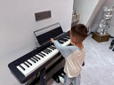 卡西欧（CASIO）电钢琴PXS1100/PXS3100重锤88键便携式智能触屏成人儿童练习考级 PX-S1100原装三踏+U架 黑色琴身 实拍图