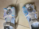 巴拉巴拉宝宝稳步鞋女童公主鞋包头凉鞋防滑护脚夏季婴儿鞋魔术贴 白蓝色调00318 24 实拍图