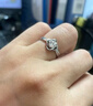 唯一（Winy）四叶草银戒指999纯银送老婆女朋友礼物生日求订婚轻奢高级 实拍图
