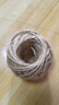 麻绳绳子麻线diy手工编织材料网格装饰照片墙吊牌细麻绳 本色1.5mm粗25米5卷 实拍图
