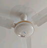 美的（Midea） 吊扇家用客厅电风扇轻音铁叶大风力宿舍工厂楼顶扇吸顶风扇 风扇踏青放价 白色 FC140-BA（56寸/1.4米） 实拍图