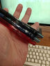派通（Pentel）BLN105按动黑色中性笔高颜值0.5mm签字笔商务学生速干水笔水性笔文具 黑色5支装 实拍图