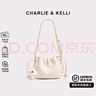 CHARLIE&KELLI CK品牌包包女款2025年链条云朵包轻奢单肩斜挎包情人节生日礼物 米白【代写贺卡 品牌礼袋】 实拍图