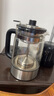 苏泊尔（SUPOR）养生壶 复古喷淋式煮茶器煮茶壶烧水壶1L 电热水壶迷你玻璃花茶壶304不锈钢黑茶 SW-10C05 实拍图