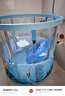 鲸保婴儿游泳桶儿童游泳池家用折叠支架泳池 小孩洗澡桶K6002 实拍图
