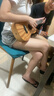 kakaKUC-25D尤克里里乌克丽丽ukulele单板桃花心木小吉他23英寸 实拍图
