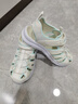 Skechers斯凯奇儿童运动凉鞋男童沙滩鞋镂空防滑夏季中大童大头鞋400041L 女童/乳白色/OFWT 32 实拍图