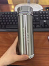 言易毕业礼物送老师 高档银杯子999足银内胆银水杯茶杯银保温杯男女士 银色【999足银内胆+检测证书】 实拍图