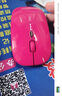 英菲克（INPHIC）M1无线鼠标可充电办公蓝牙三模电量显示静音便携适用于惠普华硕苹果IPAD笔记本电脑无限轻音 【蓝牙三模电量显示版-无线轻音】顶配版-洋红色 实拍图