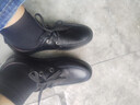 厨王厨师鞋防水厨房专用工作鞋防滑皮鞋男安全劳保鞋透气防油耐磨春夏 厨王1号/黑色标准款（防滑防水） 41 实拍图