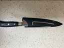 十八子作多用刀家用菜刀厨房切片切菜刀加长款水果刀大号切西瓜寿司料理刀 尖头多用刀+水果刀套装 实拍图