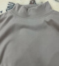 VVC打底衫女2025新款抗菌蛋白保暖内衣纯色春秋打底衣城市轻户外上衣 星河灰 L 实拍图