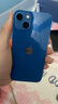 适用苹果后盖玻璃iPhone8p/xr/xs/xsmax/11pm/12/13/14防摔后玻璃 大孔玻璃送工具包 苹果13蓝色 实拍图
