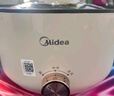 美的（Midea）电煮锅 电火锅 宿舍小电锅 电热锅 3L多功能多用途锅煮煎炒锅泡面锅 HGE2510 【国家补贴】 实拍图