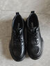 百丽厚底休闲鞋男商场同款免系带商务运动鞋8HN01AM4 黑单里 42 实拍图