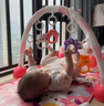 澳贝（auby）婴幼儿童玩具健身架萌猫脚踏踩钢琴新生儿礼盒摇铃安抚生日礼物 实拍图