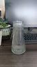 玻璃花瓶透明植物插花瓶水培容器大花瓶装饰客厅摆件 透明竖条纹（17*5.5*8） 1个装 实拍图