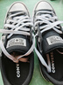 匡威（Converse）官方 莫尔登All Star男女低帮休闲滑板鞋黑色A09226C A09226C 41 实拍图