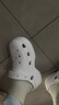 卡骆驰crocs经典云朵老爹鞋洞洞鞋时尚百搭女鞋拖鞋一脚蹬|206750 白色-100(含智必星) 40 (260mm) 实拍图
