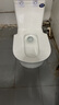 星雨洁 台式蹲便器 坐便器马桶改蹲坑免砌台安装陶瓷水箱一体防臭大便器 400坑距存水弯款高配（包安装拆旧） 实拍图