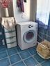 TCL 超薄洗衣机全自动小型变频滚筒7公斤嵌入47CM厚度上排水家用一键智洗 静音节能智能高温除菌 线下同款（芭蕾白） 实拍图