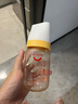 爱得利（evorie）奶瓶 婴儿奶瓶 宽口径新生宝宝PPSU奶瓶 240ml 橙(6个月+) 实拍图