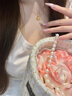 倾爱黄金项链女足金999爱心套链浪漫心形锁骨链送女友生日礼物 心中有你足金吊坠 配925链 实拍图