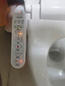 舜洁 智能马桶盖全自动即热式家用洁身器智能坐便盖清洗烘干座圈加热 【即热全功能短款】WG6080DZ 实拍图