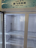 新飞（frestec）展示柜冷藏酒水饮料冰柜双开门商用冷柜水果蛋糕冷藏保鲜柜超市直冷玻璃门大容量便利店立式啤酒柜 双门蓝白680L【经济直冷】 实拍图