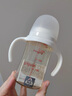贝亲（Pigeon）PPSU宽口径双把手奶瓶240ml M号奶嘴 3个月+ AA270 实拍图