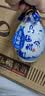 乌毡帽黄酒 八年青花瓷清爽型半干黄酒花雕老酒 375mL 6瓶 整箱装 实拍图