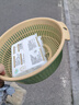 暖冰厨房用品双层塑料沥水篮 加厚加大塑料收纳洗菜篮蔬菜沥水篮 北欧绿 中号 实拍图
