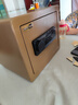 欧奈斯ONNAIS保险柜家用小型25cm办公密码WIFI保险箱防盗指纹入墙报警手机智能新款商用保管箱床头全钢保管柜 30cm咖啡金电子密码（远程授权） 实拍图
