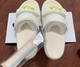 斐乐（FILA）官方女鞋运动拖鞋沙滩鞋凉拖魔术贴休闲鞋DONUT甜甜圈 奶白-GB 37.5 实拍图
